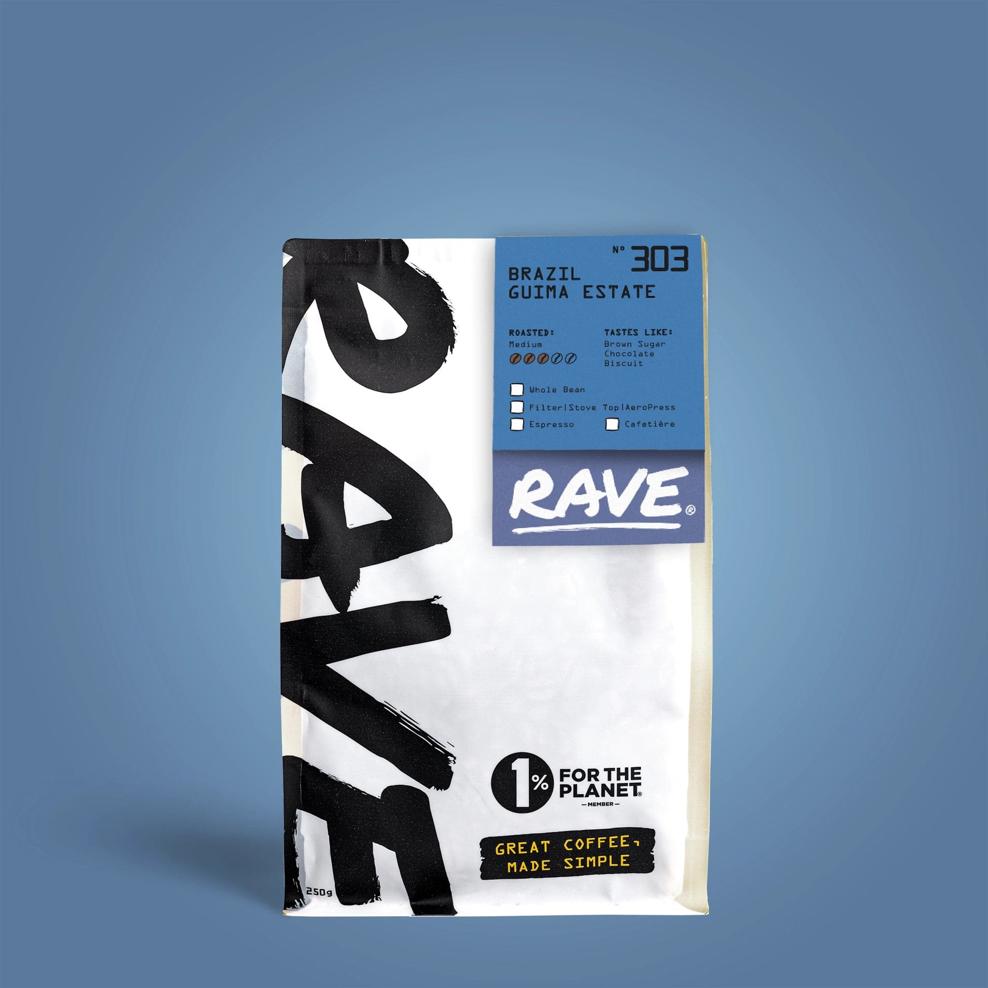 Brazil Guima Estate Nº 303 Small (250g) / Whole Bean