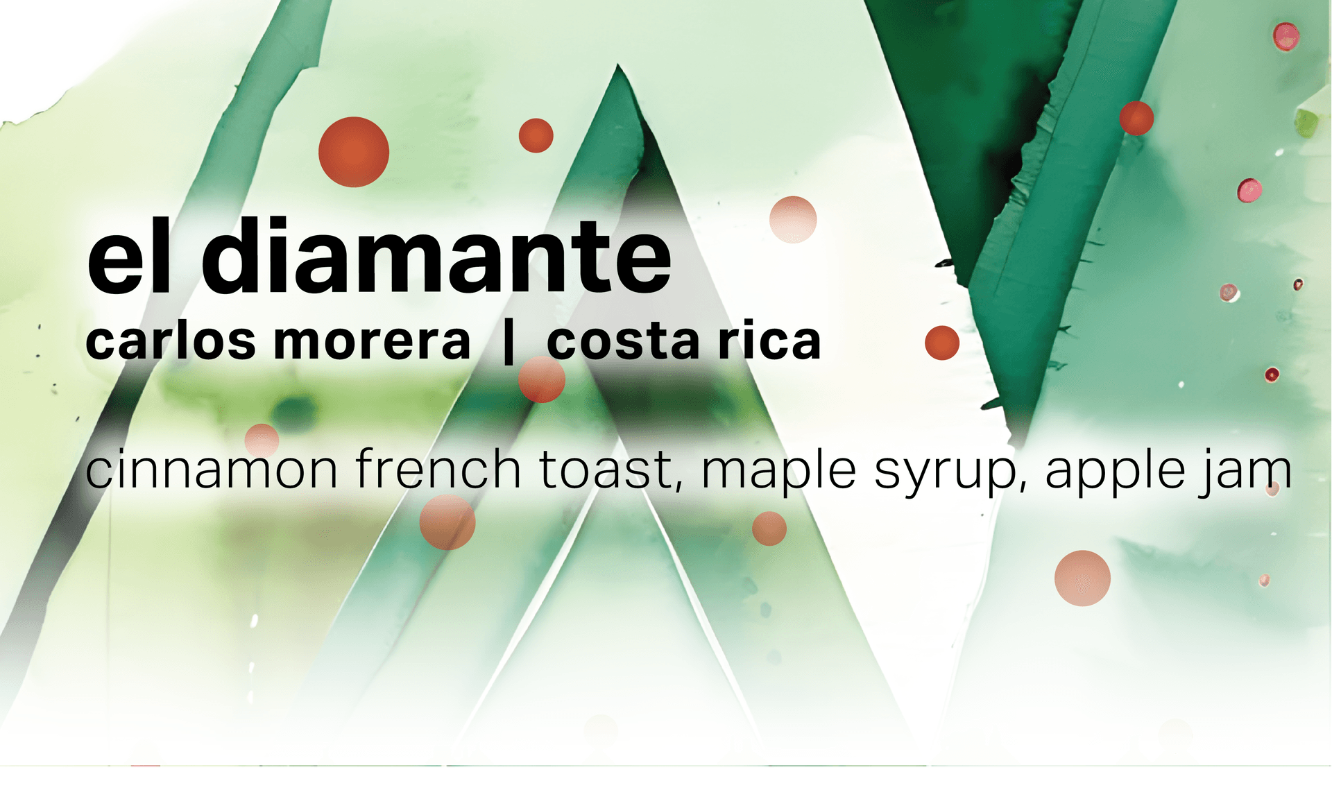 Carlos Morera El Diamante - Anaerobic Washed Caturra - Costa Rica