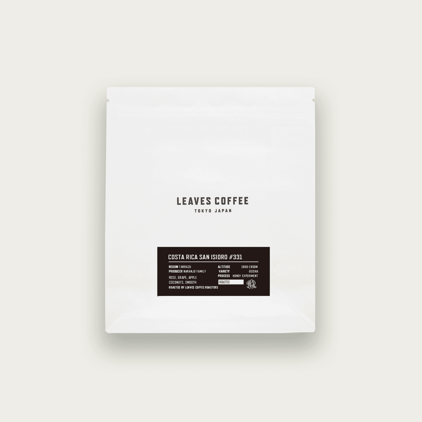 Costa Rica San Isidro #331 | Leaves Coffee
