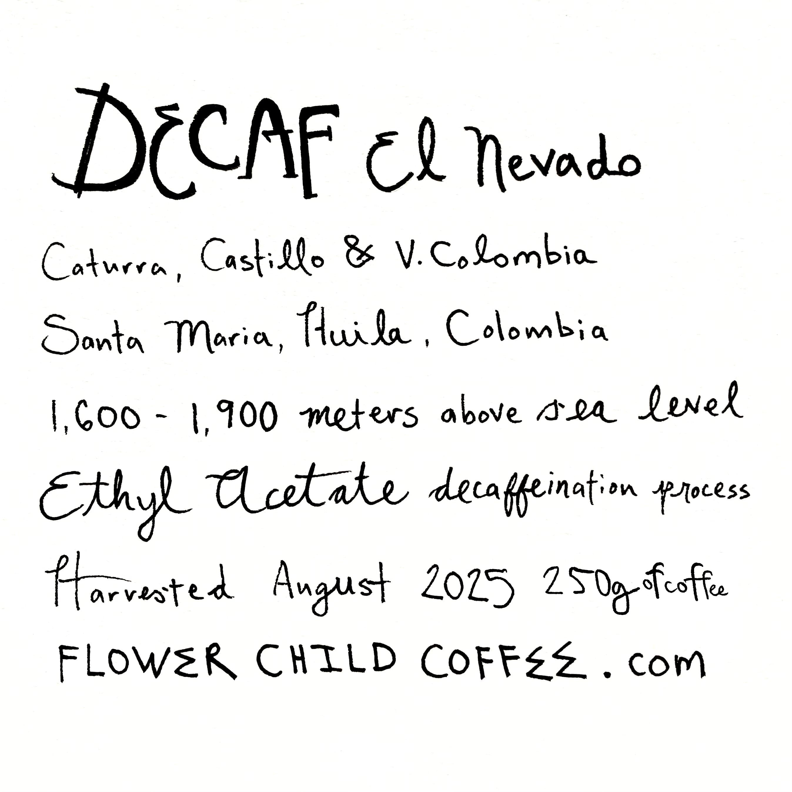 Decaf El Nevado