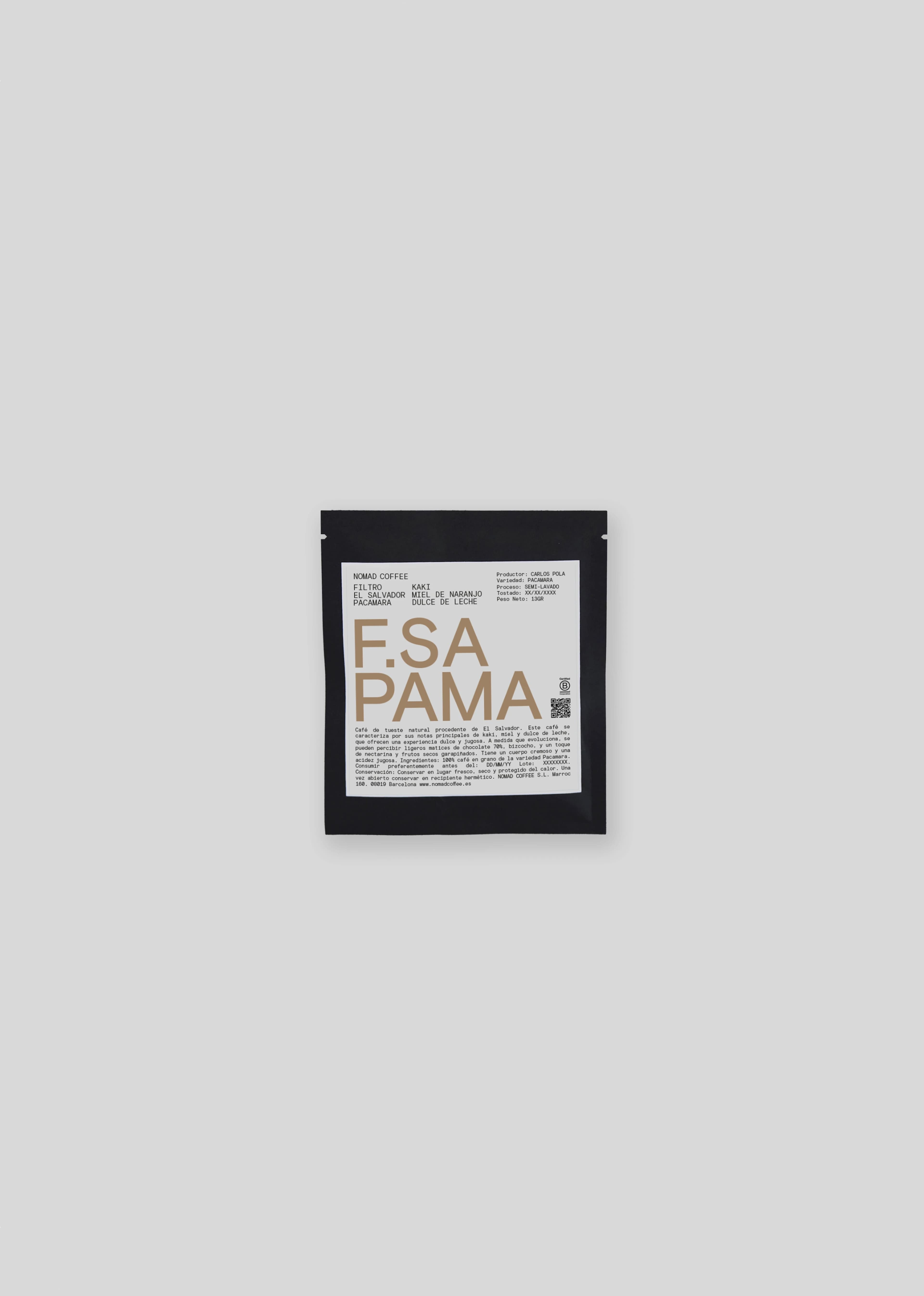 Immersion bag - Specialty coffee - Pacamara