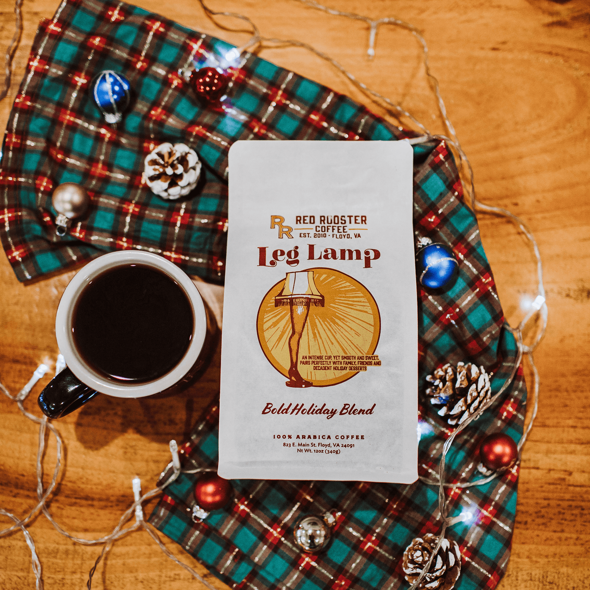 Leg Lamp - Holiday Bold