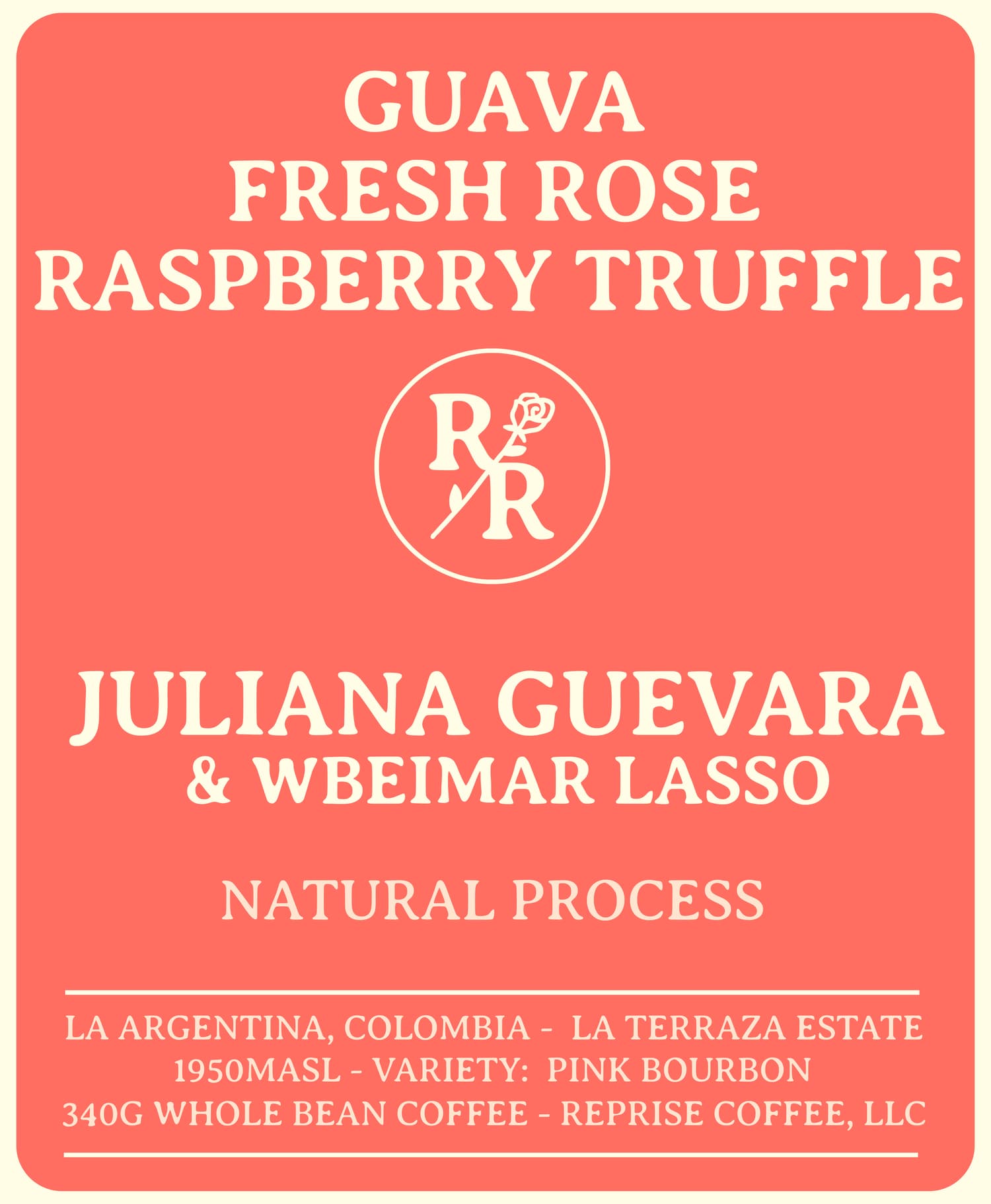 Macerated Natural Pink Bourbon