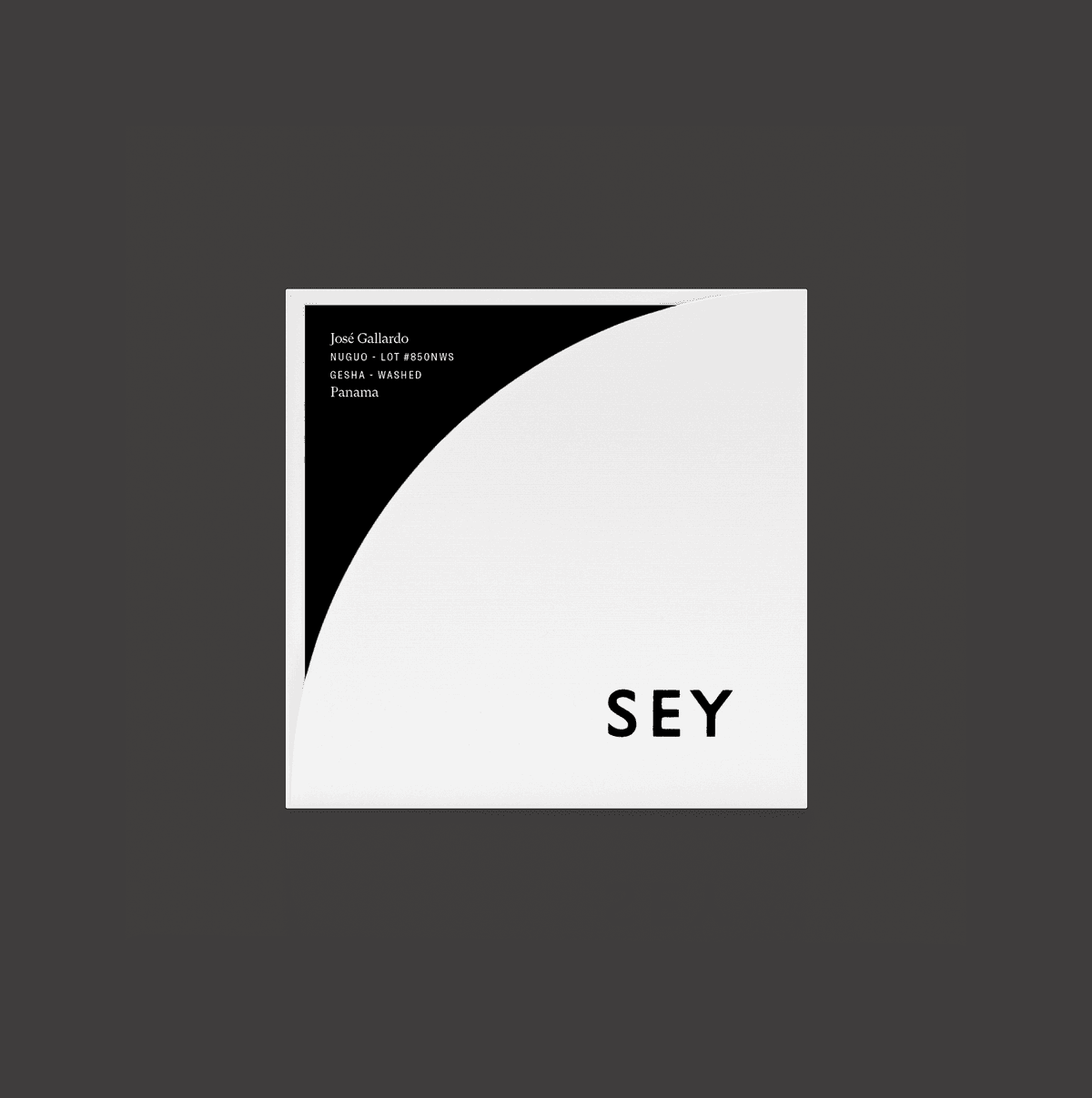 Sey Coffee - 2025 José Gallardo; Nuguo, Lot #850NWS - Panama