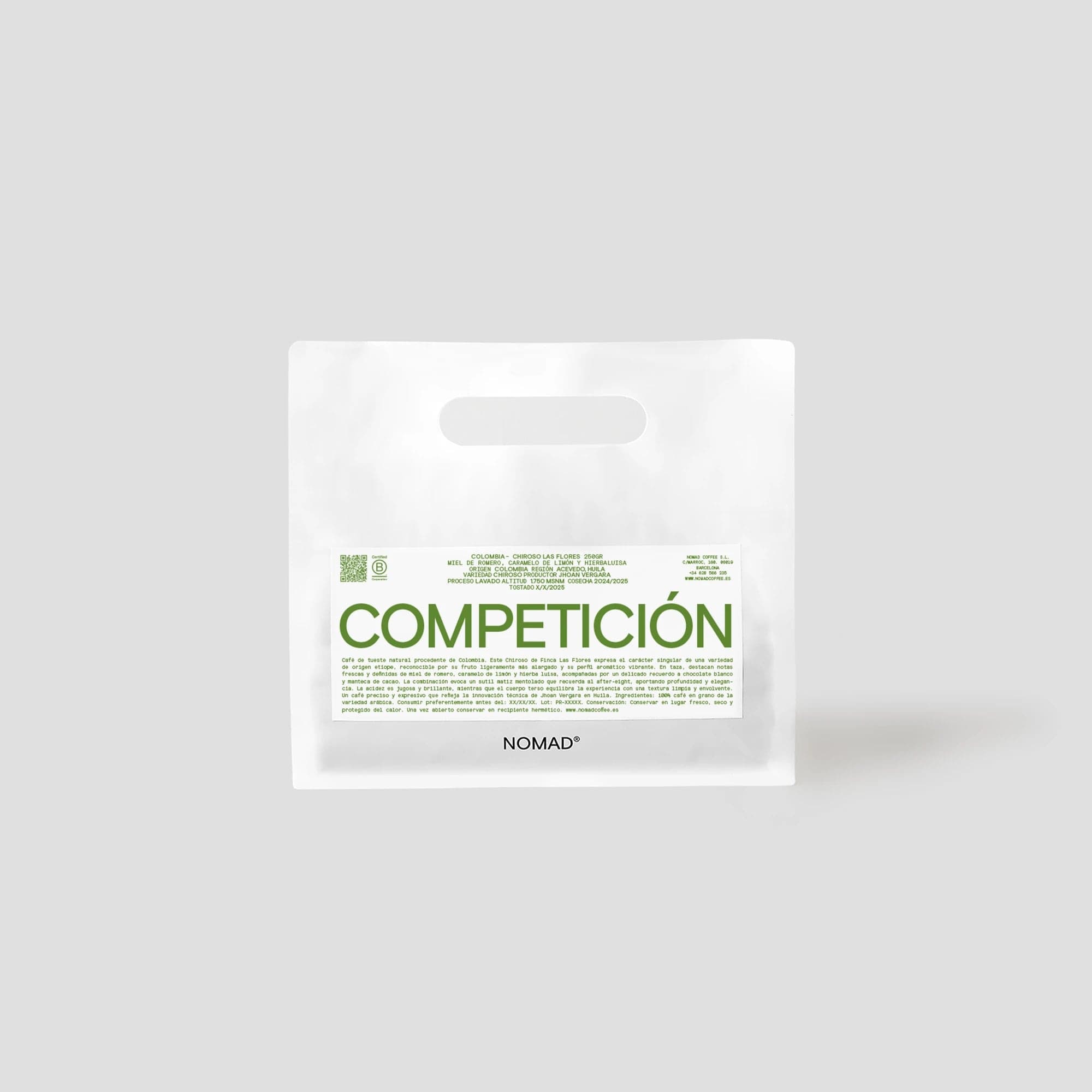 Specialty coffee - Chiroso Las Flores - NOMAD
